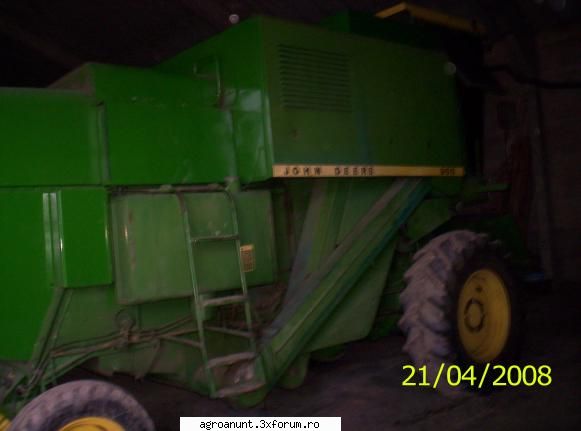 vand combina treierat cereale, marca john deere, tip 955, an fabricatie 1984, in stare foarte buna