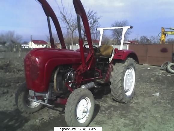 vand tractor agricol porche 50 cp dotat cu, cupa frontala, priza putere, suport cositoare. foeni,